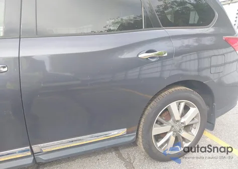 2014 Nissan Pathfinder Platinum из США, поврежденный, VIN 5N1AR2MM7EC676692